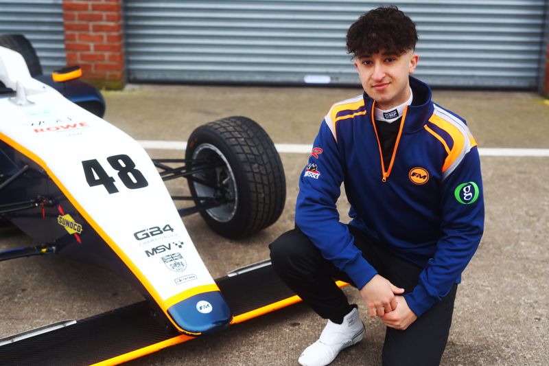 Finn Harrison remains with Elite Motorsport for 2024 GB4 campaign