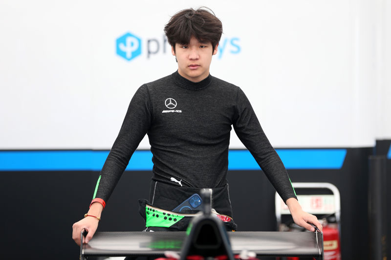 Mercedes junior Yuanpu Cui joins Argenti with Prema for the 2025 GB3 Championship 