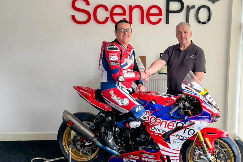 ScenePro Racing sign Skelding for 2025 Pirelli National Superstock Championship