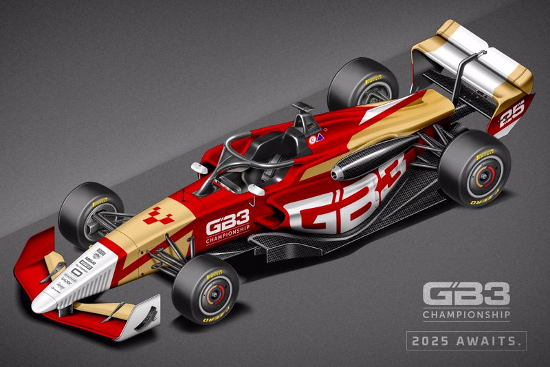 GB3 Championship launches standard setting Tatuus MSV GB3-025 car for 2025