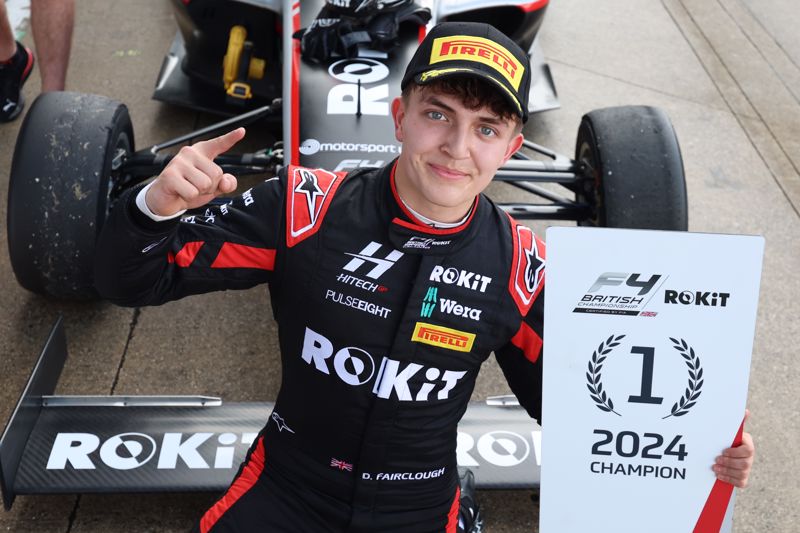 Dominant British F4 champion Deagen Fairclough moves up to GB3 with Hitech Pulse-Eight