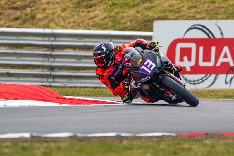 Edoardo Colombi ended the opening day at Snetterton on top after ...