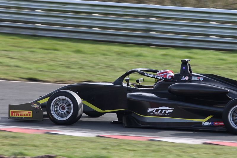 Cresswell charges to top spot after first day of Oulton Park testing 