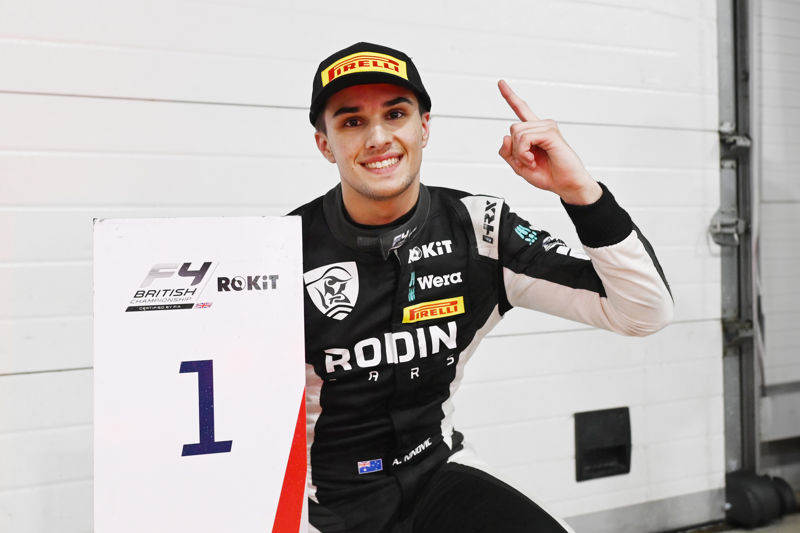 Alex Ninovic confirmed as first driver for Rodin Motorsport’s 2025 GB3 Championship team