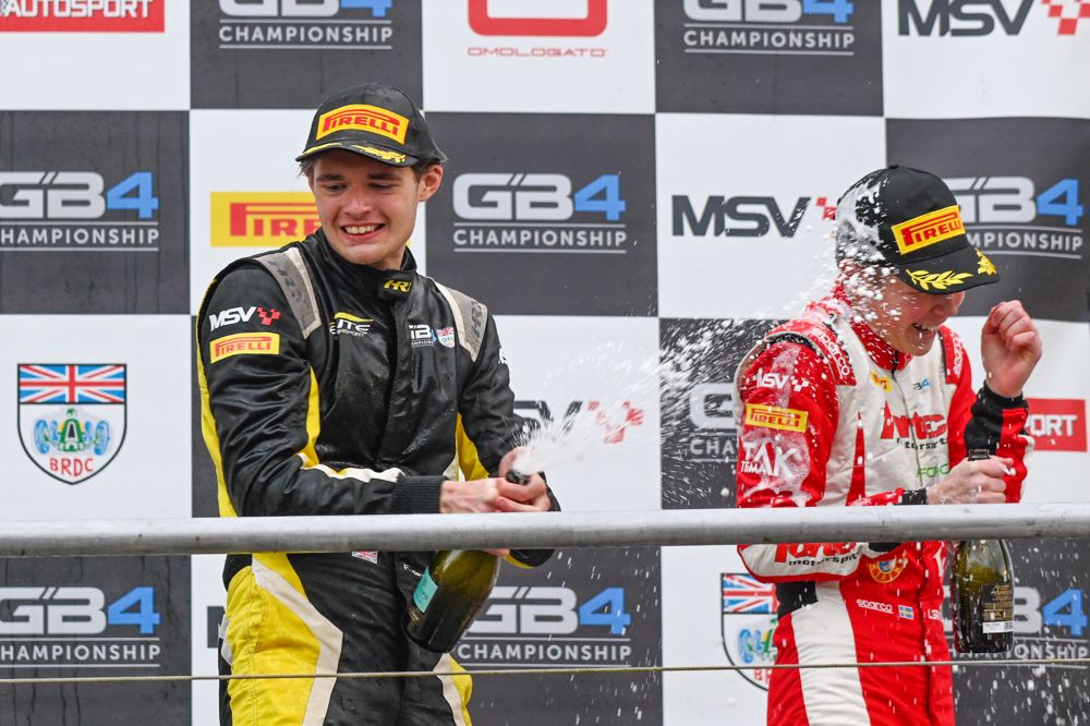 Harrison powers to final GB4 win of the year in Brands Hatch finale 