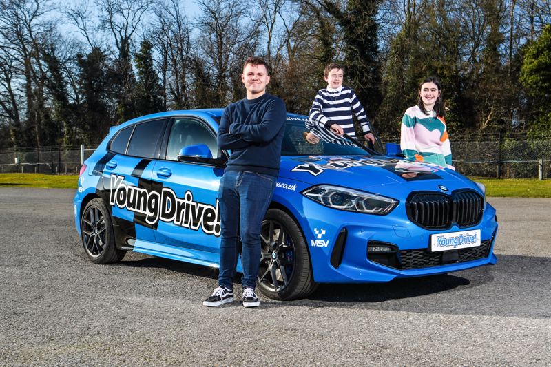 Your kids can drive a fabulous BMW 1 Series this Christmas with YoungDrive!