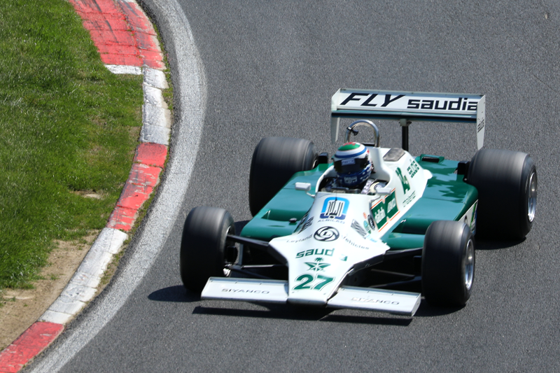 Masters Historic: Williams F1 car takes pole on Brands Hatch GP circuit