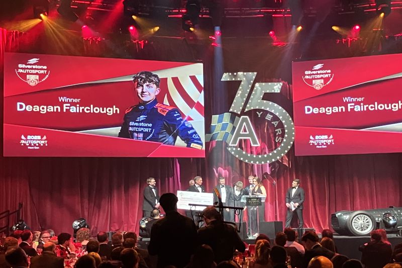 2025 GB3 contender Deagen Fairclough wins Silverstone Autosport BRDC Young Driver of the Year Award 