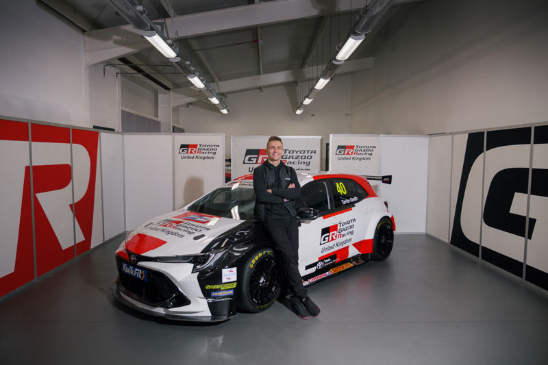 Árón Taylor-Smith joins TOYOTA GAZOO Racing UK for 2025 BTCC 