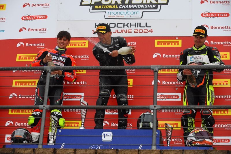 Richard Cooper made it two in a row at Knockhill as he beat ...