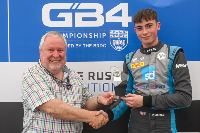 Mills increases George Russell Pole Position Cup tally 
