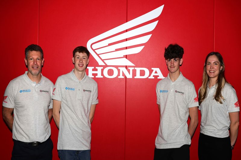 Jenner and McCabe join Rapid Honda in Quattro Group British Supersport Championship 