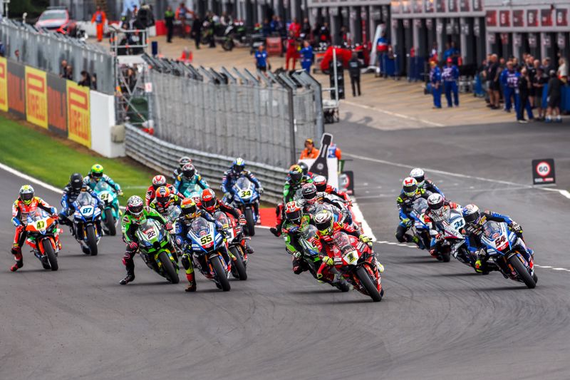 Six weeks to go until World Superbikes hit Donington Park