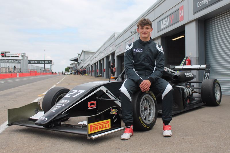 Rising British star Freddie Slater joins Rodin Motorsport for penultimate GB3 Championship round