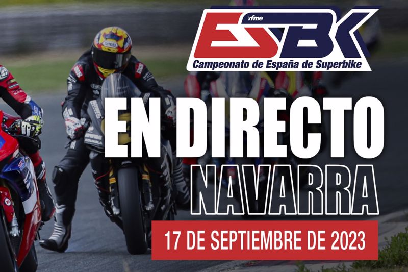 Beobachten: Spanische Superbike-Meisterschaft auf dem Circuito de Navarra 