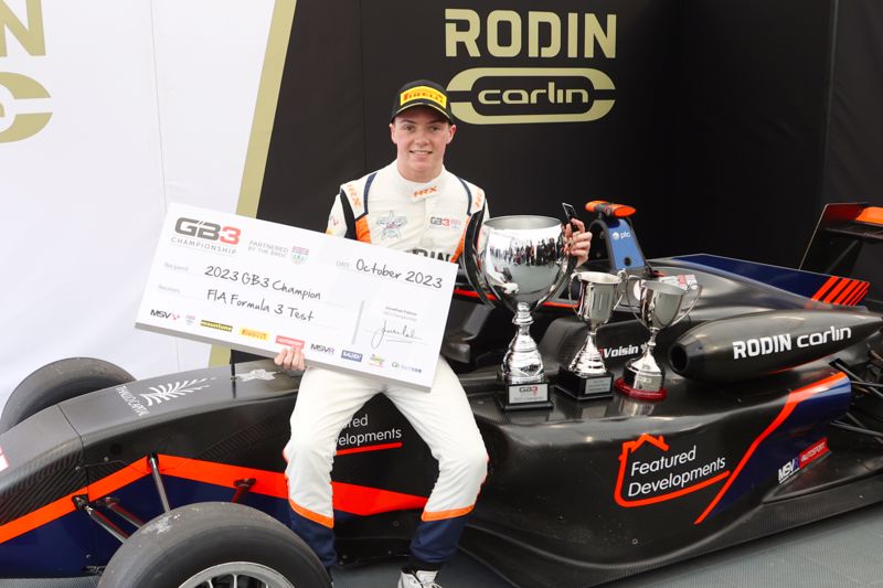 2023 GB3 champion Voisin graduates to FIA F3 with Rodin Carlin