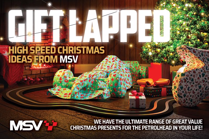 Gift Lapped Christmas ideas - mega savings on MSV Driving experiences