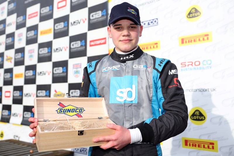 Burgoyne battles to Oulton Park Sunoco Fastest Driver of the Weekend Award 