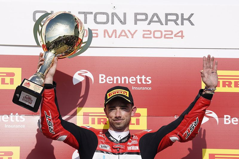 Irwin heads the title chase by six points ahead of Donington Park