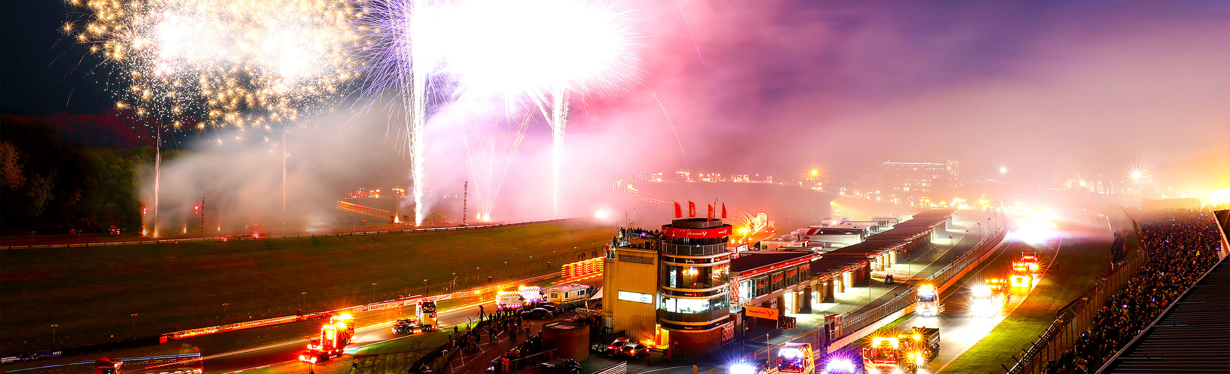 British Truck Racing and Fireworks