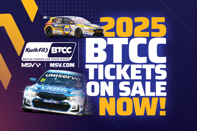 2025 BTCC tickets on sale now