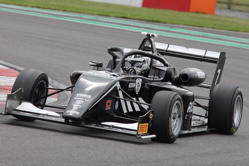 Sharp smashes GB3 lap record in Donington Park test 