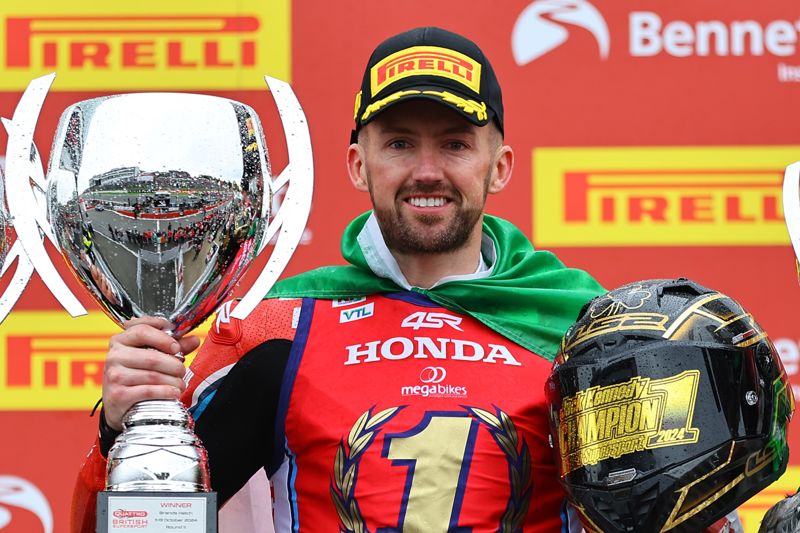 Kennedy to defend the number one plate in 2025 Quattro Group British Supersport Championship 