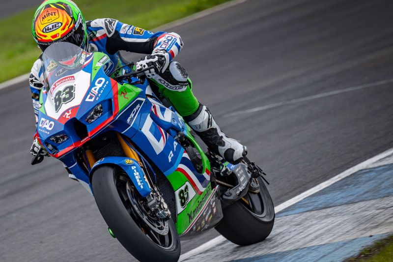 DAO Racing Kawasaki’s Buchan and Elliott complete positive Knockhill test 