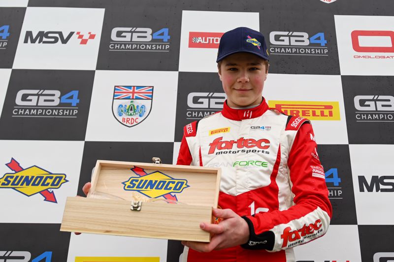 Granfors smashes Silverstone lap record on way to Sunoco Fastest Driver of the Weekend Award 