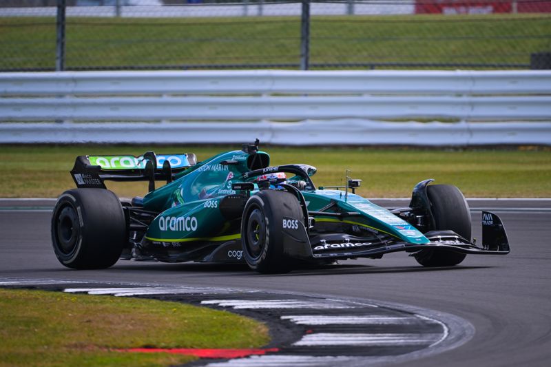 Aston Martin Autosport Young Driver of the Year Award winner Joseph Loake completes prize F1 test at Silverstone 