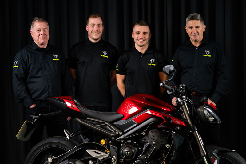 Stapleford and Wadsworth re-sign for Macadam Triumph Factory Racing