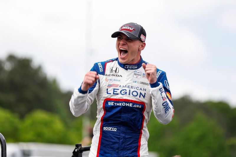 GB3 alumni news: Lundqvist takes maiden IndyCar podium at Barber Motorsports Park 