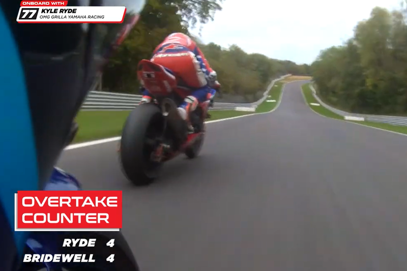 VIDEO: THE OVERTAKE COUNTER FROM ONBOARD