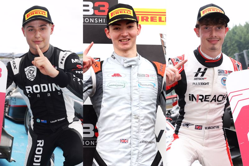 GB3 trio named among final 10 for Silverstone Autosport BRDC Young Driver of the Year Award 