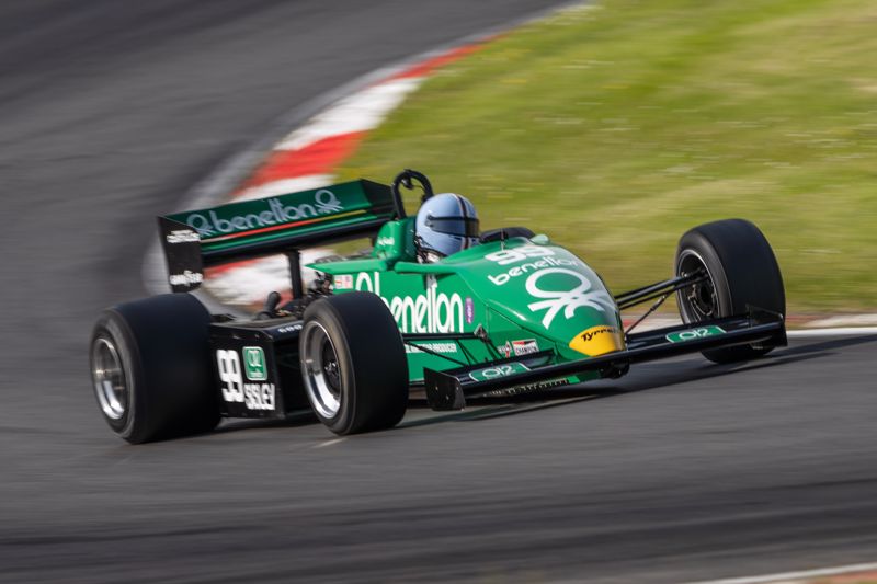 Classic F1 cars headline the Masters Historic Festival next month