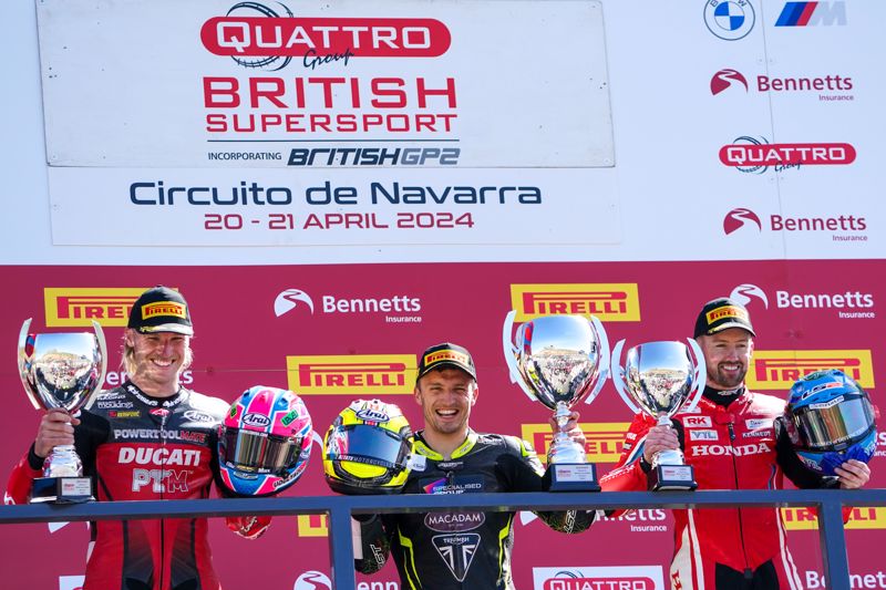 Quattro Group British Supersport and GP2 Championships: Stapleford beats Todd in dramatic season-opener