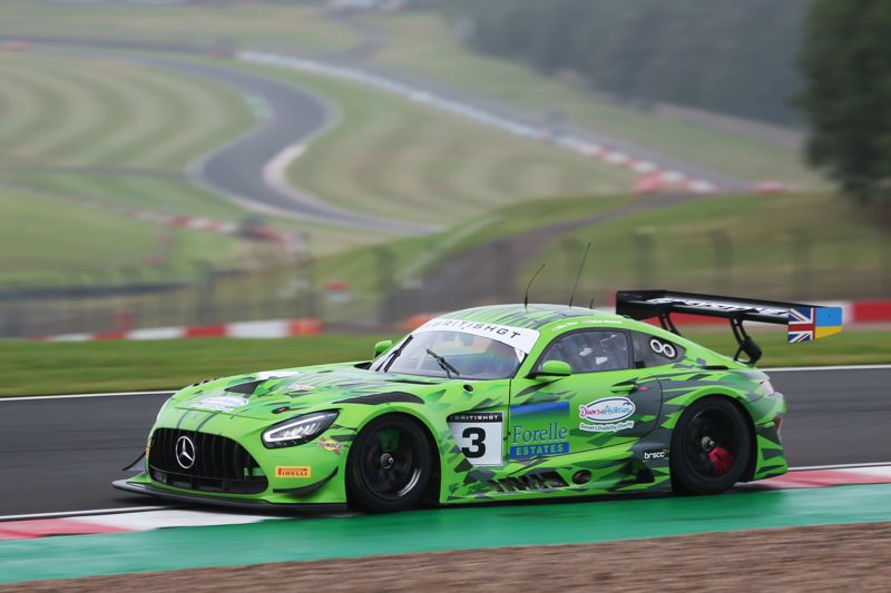 British GT FP1: Greystone GT sets the pace in opening Donington Park session