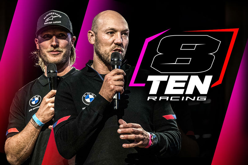 BMW Motorrad UK announce new team 8TEN Racing with Hickman and Todd