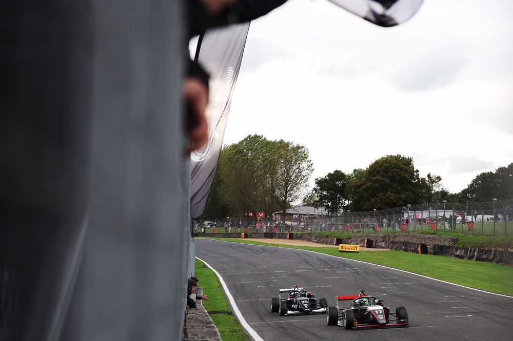 Johnson wins race three as Sharp wraps up GB3 title at Brands Hatch 