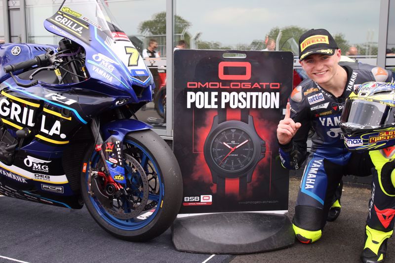Donington Park Bennetts BSB Qualifying: Vickers claims Omologato Superpole 