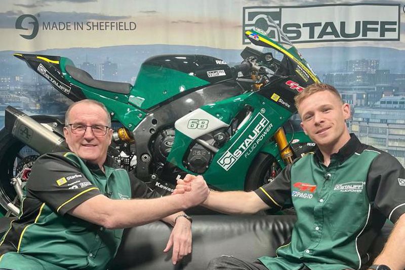 GR Motosport and STAUFF set for Superbike with Neave to celebrate eleven-year partnership